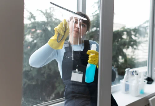 Nettoyage de vitres intérieures et extérieures à Saint-Pont